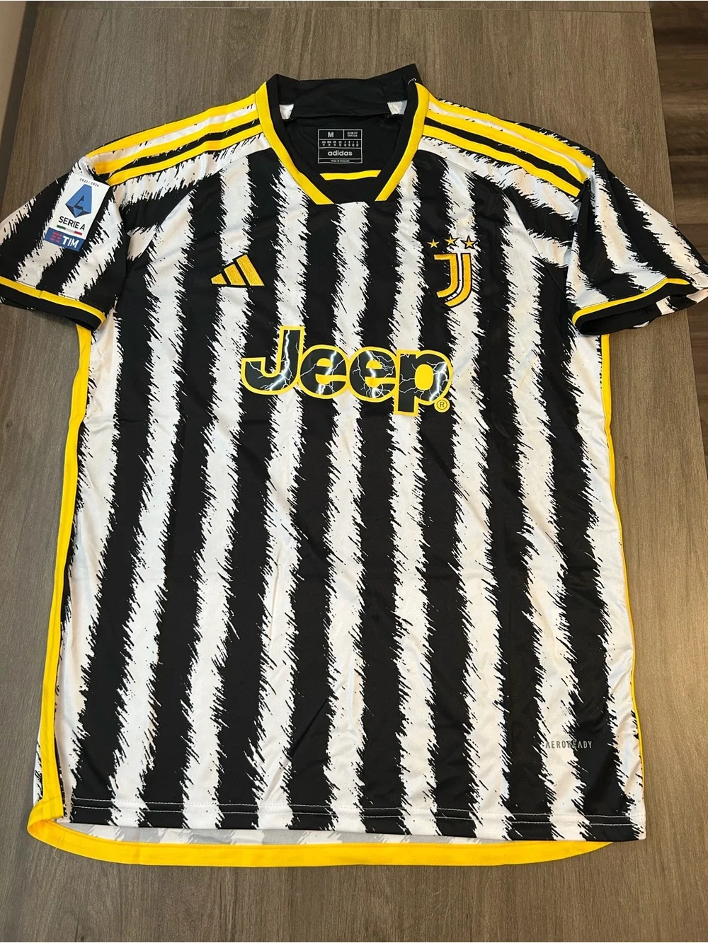 adidas Black & Yellow Di Maria #22 Juventus Jersey